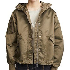 Hunter Refined Drawstring Bomber Jacket